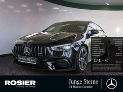 Schwarz / kosmosschwarz Gebraucht 2025 Mercedes CLA45 AMG Premium Coupé | 65.393 € (Superpreis)