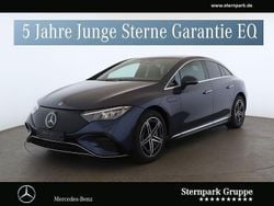 Lack sodalithblau Gebraucht 2024 Mercedes EQE300 AMG Limousine | 47.850 € (Superpreis)