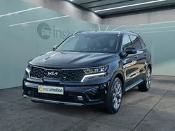 Schwarz Gebraucht 2024 Kia Sorento Premium SUV | 53.890 € (Etwas zu teuer)