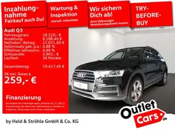 Mythosschwarz metallic Gebraucht 2018 Audi Q3 Design SUV | 18.220 € (Guter Preis)