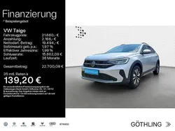 Reflexsilber metallic Gebraucht 2024 VW Taigo Sound SUV | 21.660 € (Fairer Preis)