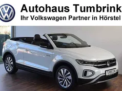 Pure white schwarz Neu 2024 VW T-Roc Cabriolet Goal Cabrio | 36.990 €