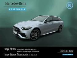 Lack hightechsilber Gebraucht 2025 Mercedes C300e AMG Kombi | 62.490 €