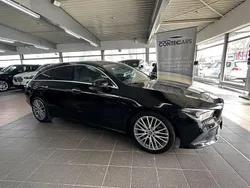 Schwarz Gebraucht 2021 Mercedes CLA200 Shooting Brake Progressive Kombi | 28.999 € (Fairer Preis)