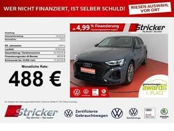 Magnetgrau Gebraucht 2024 Audi Q8 e-tron S-Line SUV | 49.939 €