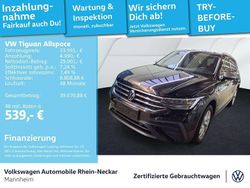 Deep black perleffekt Gebraucht 2024 VW Tiguan Allspace Life SUV | 33.991 € (Superpreis)