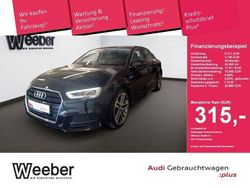 Brillantschwarz Gebraucht 2017 Audi A3 S-Line Limousine | 20.880 € (Fairer Preis)