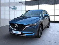 Blau Gebraucht 2021 Mazda CX-5 Exclusive-Line SUV | 22.849 € (Guter Preis)
