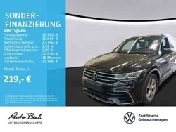 Schwarz (deep black perleffekt) Gebraucht 2020 VW Tiguan R-line SUV | 38.940 € (Teuer)