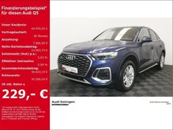 Navarrablau (blue), metallic Gebraucht 2021 Audi Q5 Sportback S-Line SUV | 40.950 € (Superpreis)