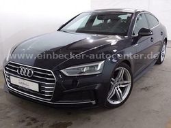 Blau metallic Gebraucht 2017 Audi A5 Sportback S-Line Kleinwagen | 28.990 € (Guter Preis)