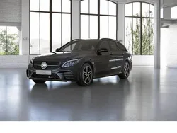 Grau Gebraucht 2021 Mercedes C220 AMG Limousine | 32.899 € (Fairer Preis)
