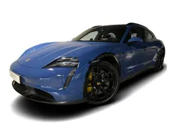 Blau Gebraucht 2023 Porsche Taycan Limousine | 113.949 € (Teuer)