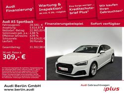 Ibisweiß Gebraucht 2021 Audi A5 Sportback Advanced Kleinwagen | 28.580 € (Guter Preis)