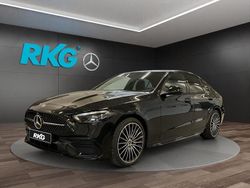 Schwarz Gebraucht 2025 Mercedes C200 AMG Limousine | 53.240 €