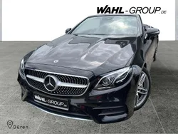 Obsidianschwarz Gebraucht 2018 Mercedes E300 AMG line Cabrio | 34.990 € (Guter Preis)
