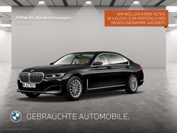 Schwarz Gebraucht 2021 BMW 750L Executive Limousine | 58.611 € (Teuer)