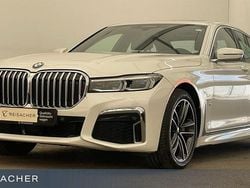 Mineralweiß metallic Gebraucht 2022 BMW 740L M Sport Limousine | 64.990 € (Fairer Preis)