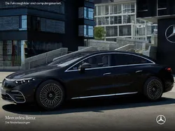 Schwarz Gebraucht 2022 Mercedes EQS450+ Premium Plus Limousine | 72.890 € (Teuer)