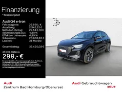 Mythosschwarz metallic Gebraucht 2022 Audi Q4 e-tron Sport SUV | 29.890 € (Superpreis)