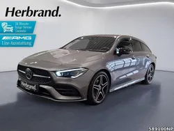 Grau Gebraucht 2023 Mercedes CLA180 Shooting Brake AMG Kombi | 29.770 € (Fairer Preis)