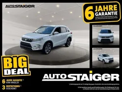 Cool white pearl metallic Neu 2024 Suzuki Vitara Comfort+ SUV | 24.290 € (Superpreis)