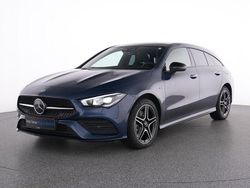 Blau Gebraucht 2021 Mercedes CLA250e Shooting Brake AMG Kombi | 31.835 € (Fairer Preis)