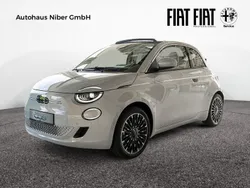 Blau Neu 2025 Fiat 500e La Prima Cabrio | 40.877 € (Etwas zu teuer)