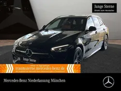 Unilack schwarz Gebraucht 2024 Mercedes C300e AMG Kombi | 43.470 € (Superpreis)