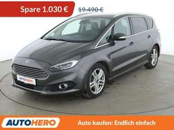 Grau Gebraucht 2018 Ford S-MAX Titanium Van / Kleinbus | 18.460 € (Fairer Preis)