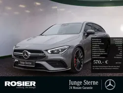 Grau / mountaingrau (metallic) Gebraucht 2022 Mercedes CLA35 AMG Shooting Brake AMG Kombi | 38.280 € (Fairer Preis)