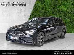 Metalliclack obsidianschwarz Gebraucht 2024 Mercedes C300e AMG Kombi | 55.850 € (Fairer Preis)