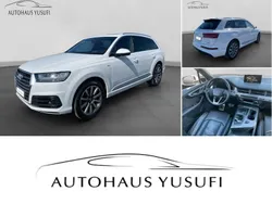 Weiß Gebraucht 2018 Audi Q7 S-Line SUV | 41.690 € (Etwas zu teuer)
