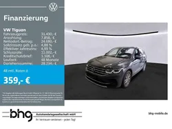 Grau Gebraucht 2021 VW Tiguan Elegance SUV | 31.430 € (Fairer Preis)