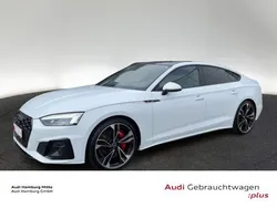 Gletscherweiß metallic Gebraucht 2022 Audi S5 Sportback Ambiente Kleinwagen | 50.850 € (Fairer Preis)