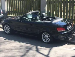Schwarz Gebraucht 2009 BMW 120 Cabriolet Sport Line Cabrio | 9.400 € (Fairer Preis)