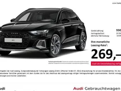 Schwarz Gebraucht 2024 Audi A3 Sportback Ambiente Limousine | 37.698 € (Fairer Preis)