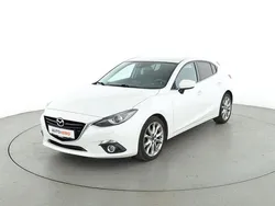 Weiß Gebraucht 2016 Mazda 3 Sports-Line Limousine | 14.790 € (Teuer)