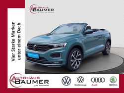 Cactus green schwarz Gebraucht 2021 VW T-Roc Cabriolet R-line Cabrio | 27.950 € (Fairer Preis)