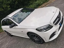 Weiß Gebraucht 2020 Mercedes C300e AMG line Kombi | 30.999 € (Teuer)