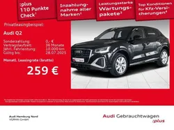 0e mythosschwarz metallic Gebraucht 2024 Audi Q2 S-Line SUV | 31.270 € (Superpreis)