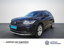 Schwarz Gebraucht 2022 VW Tiguan Elegance SUV | 26.940 € (Fairer Preis)