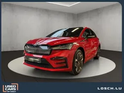 Rot Gebraucht 2023 Skoda Enyaq iV RS SUV | 47.490 € (Etwas zu teuer)