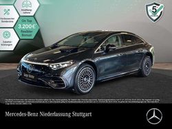 Grau Gebraucht 2024 Mercedes EQS580 Electric Art Limousine | 81.990 € (Teuer)