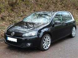 Schwarz Gebraucht 2009 VW Golf VI Highline Kleinwagen | 6.500 €