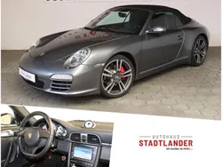 Meteorgrau Gebraucht 2011 Porsche 911 Carrera 4S Cabriolet Cabrio | 82.990 € (Etwas zu teuer)