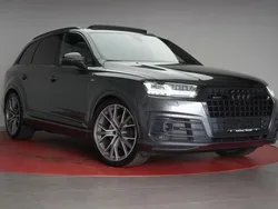 Daytona gray pearlescent Gebraucht 2018 Audi Q7 S-Line SUV | 35.990 € (Superpreis)