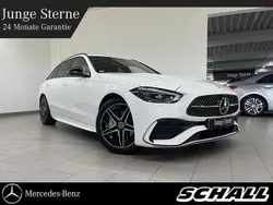 Weiß Gebraucht 2025 Mercedes C200 AMG Limousine | 42.889 € (Fairer Preis)