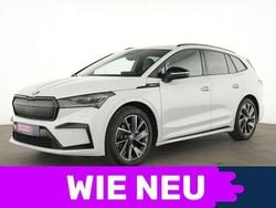 Moon weiss Gebraucht 2023 Skoda Enyaq iV SportLine SUV | 34.951 € (Etwas zu teuer)