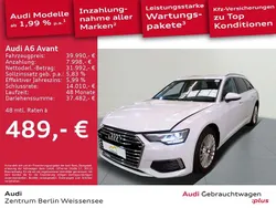 Gletscherweiß metallic Gebraucht 2023 Audi A6 Ambiente Limousine | 39.990 € (Guter Preis)